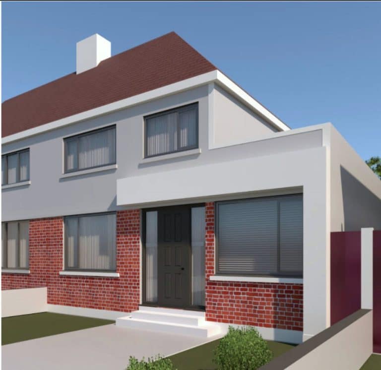 3 D front Canopy